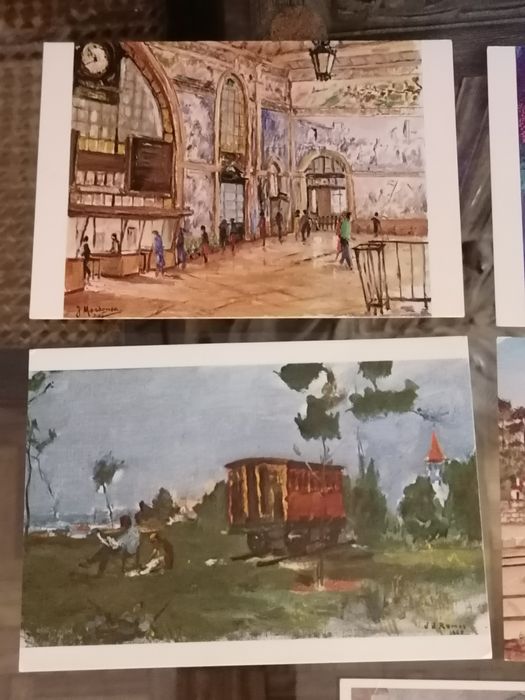 Colecção postais CP anos 80