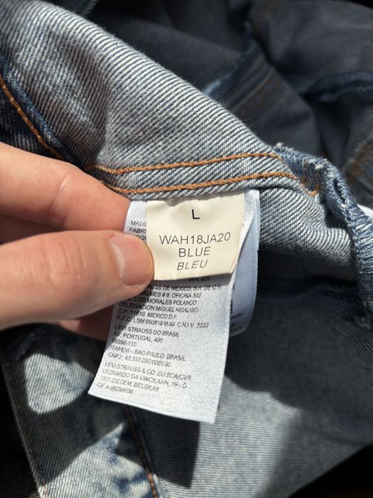 Kurtka jeansowa z limitowanej edycji Vetements  Levi's 2018 L