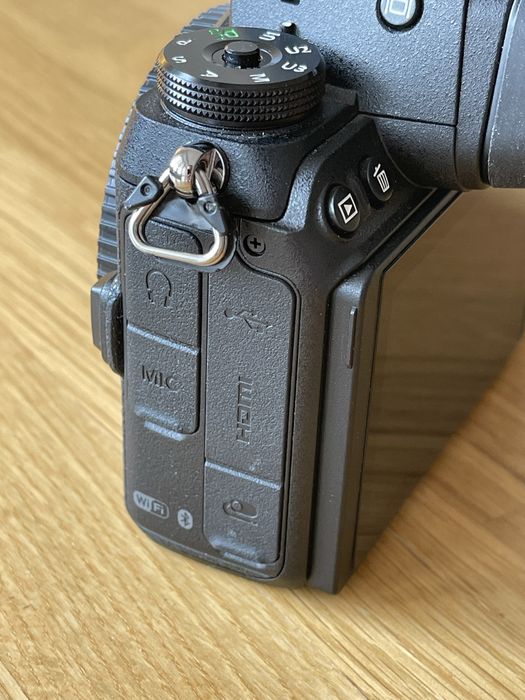 Nikon Z7II przebieg 8 tysiecy, folie na ekranach, dwie baterie
