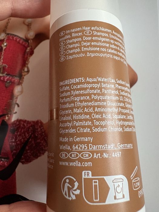 Wella ultimate smooth zestaw mini maska szampon