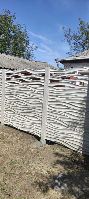 ЄВРОПАРКАН  ЄВРОЗАБОР ГЛЯНЦЕВИЙ Паркан  Вироби з бетону  Плитка