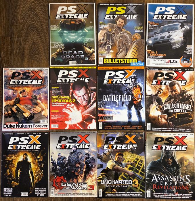 Rocznik PSX Extreme 2011 – Zestaw 11 sztuk (Dead Space 2, Uncharted 3)