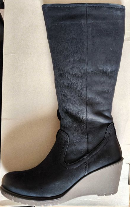 Damskie kozaki Ecco Adora.Skóra. 38. Nowe.