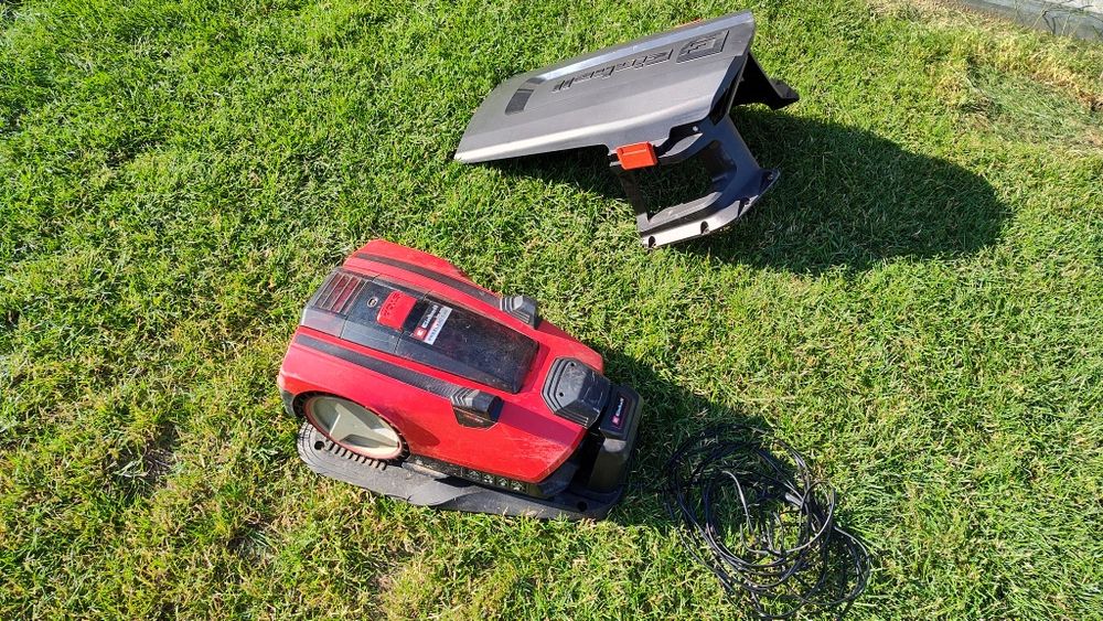 Robot koszący Einhell FREELEXO CAM 500 + bateria 5.2Ah + stacja + garaż