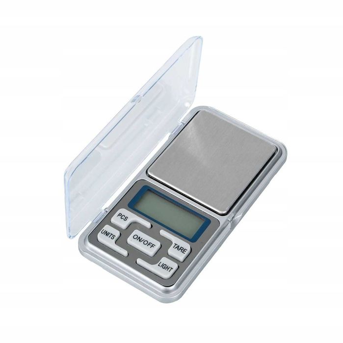 WAGA jubilerska ELEKTRONICZNA KIESZONKOWA 500g nowa zapakowana wapienn