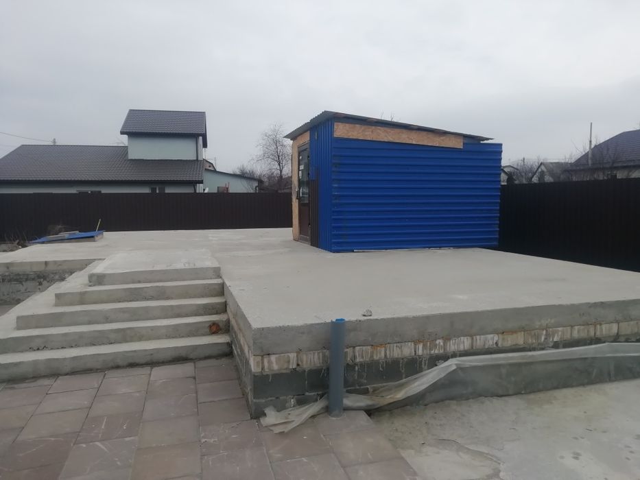 Продам ділянку з фундаментом під будинок Калинівка Фастівський район.