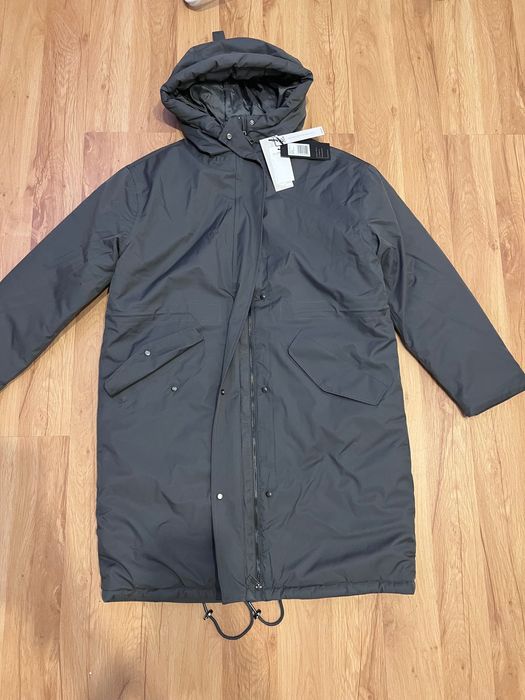 Męska długa kurtka zimowa Outhorn