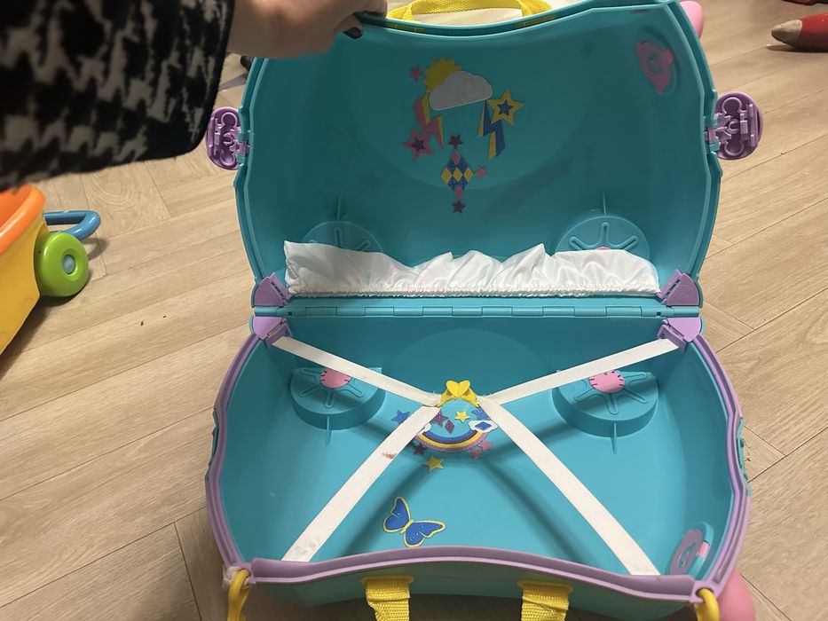 Чемодан на колесах Trunki