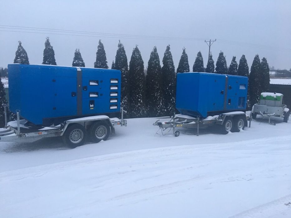 Wynajem agregatów prądotwórczych 60-360kVA