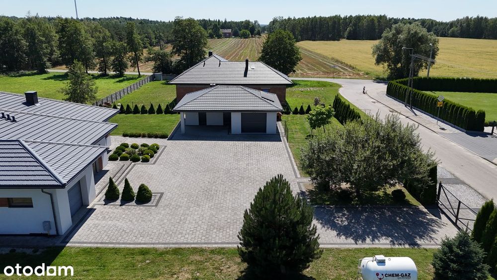 Nowoczesny dom z 2018r. 200 m² | Działka 2814m² | Budynek gosp.80m²