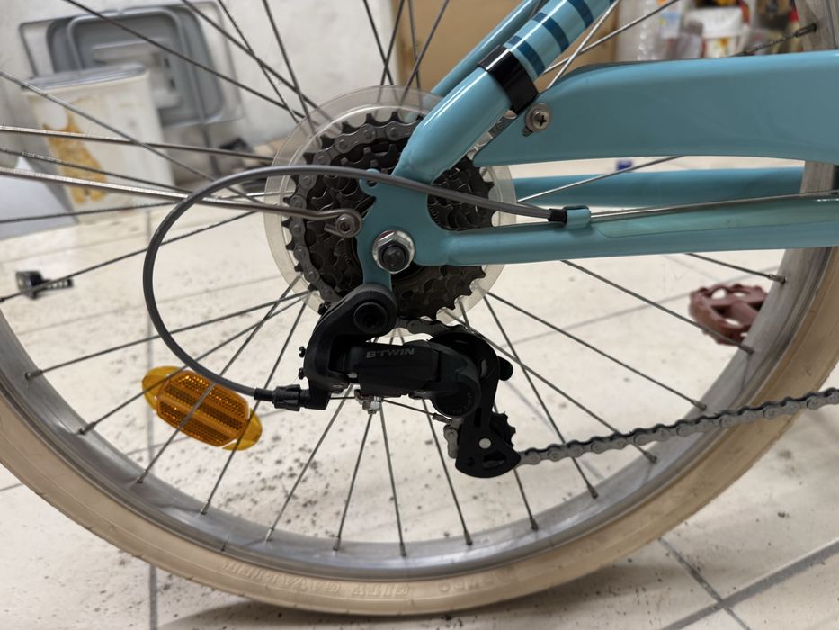 Bicicleta Decathlon raio 24 criança