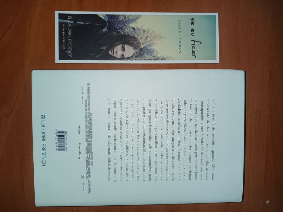 Se eu ficar - livro