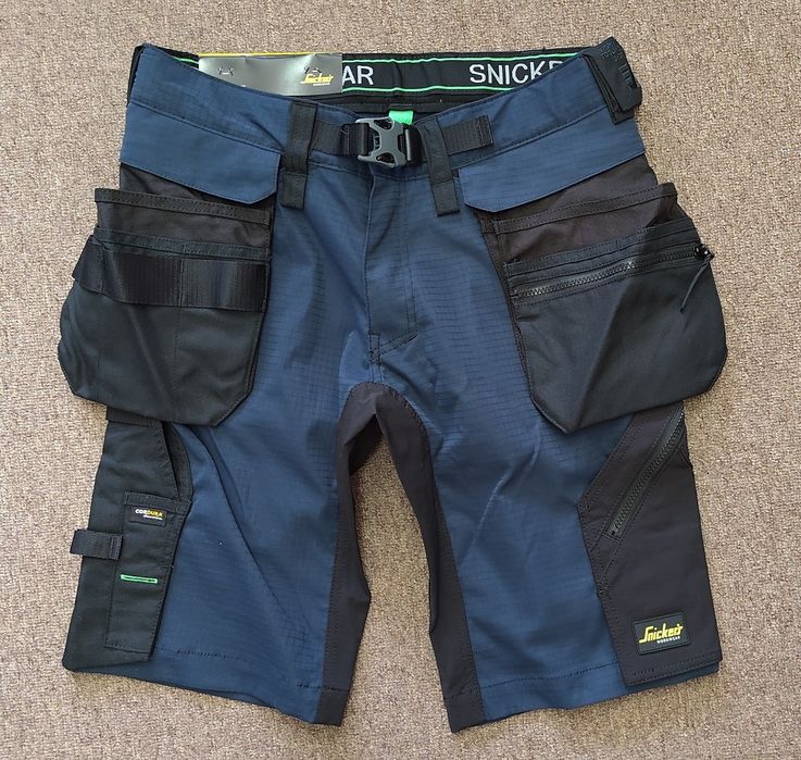 48 Snickers Flexi 6172 szorty slim fit elastyczne robocze BHP cargo