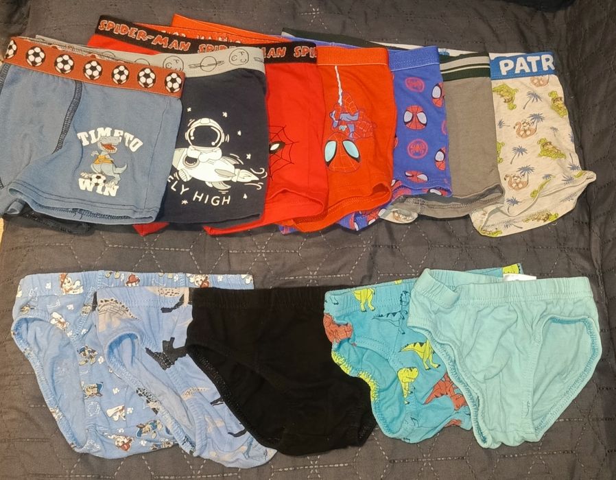 Bokserki slipki majtki 110 chłopiec