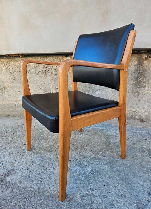 Fotel mid-century modern, duński design 50.-60. XX w, transport
