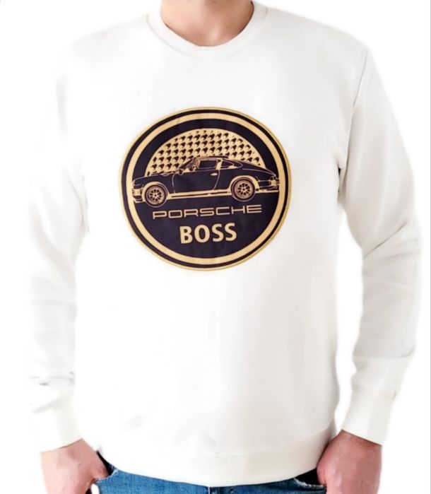 Bluza męska Hugo Boss Ecru Limited