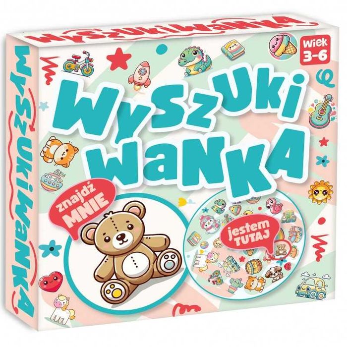 Gra WYSZUKIWANKA dla DZIECI 3-6 lat kangur