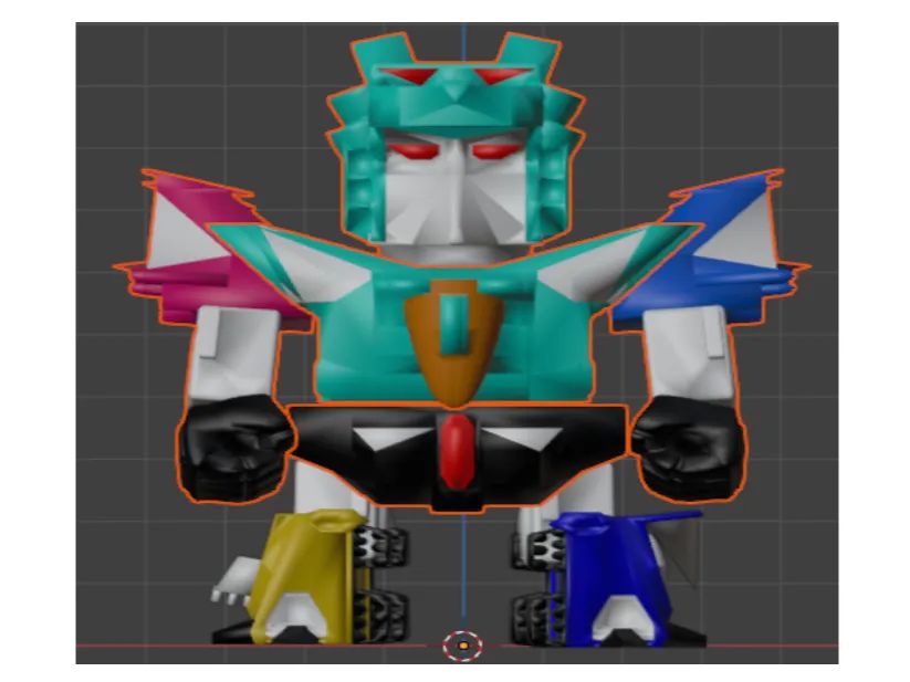 SD Liokaiser - Figura Inspirada em Transformers Victory