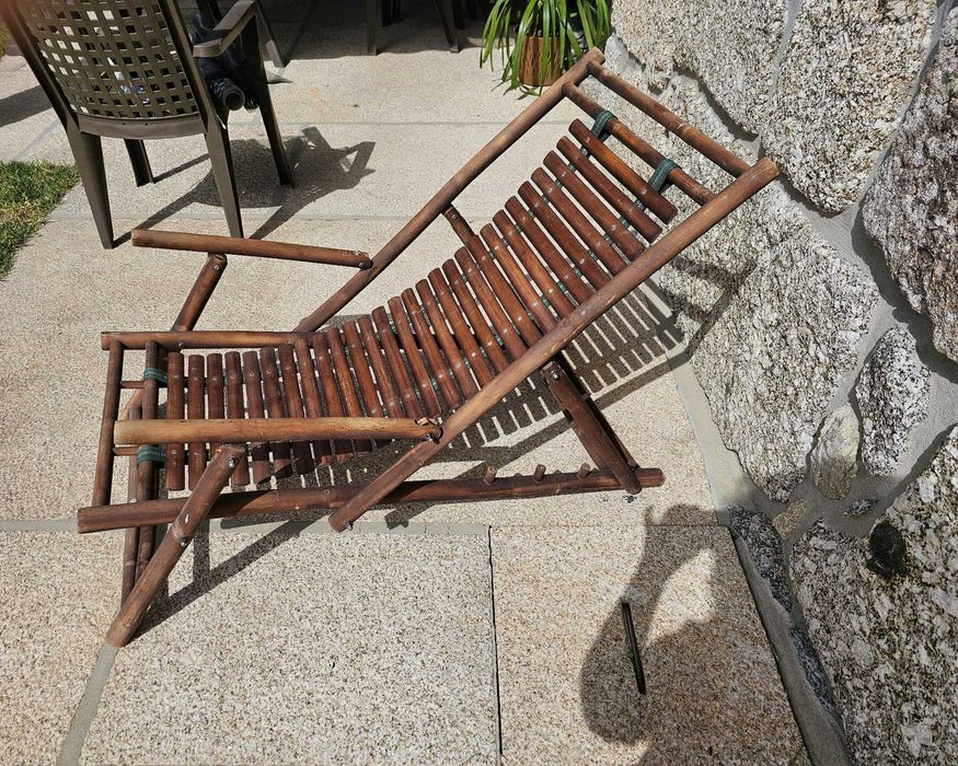 Cadeira em bambu