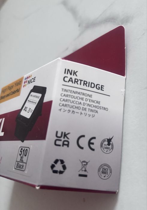 Nice high page yield toner tusz 510 XL Black