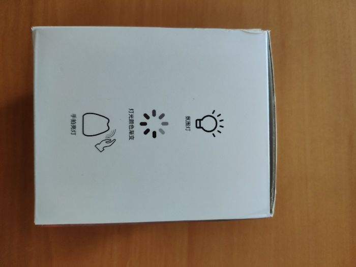 Candeeiro de presença em silicone