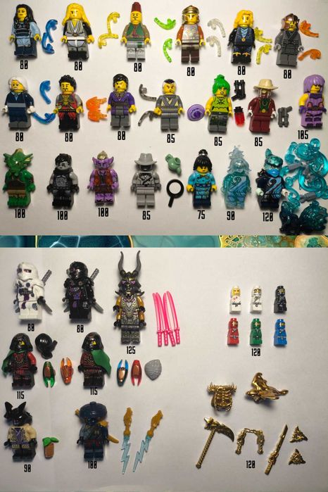 Актуальна наявність 04.02 LEGO Фігурки Ninjago