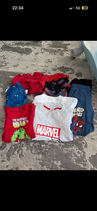 Paczka ubranek Marvel 128
