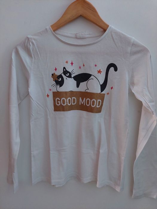 Camisola branca da Lefties para menina tam 11-12 anos