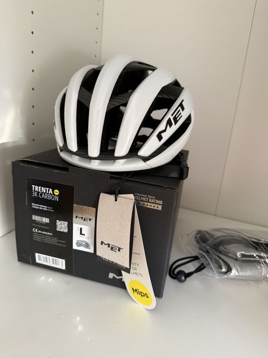 Kask MET trenta Carbon 3K Nowy L