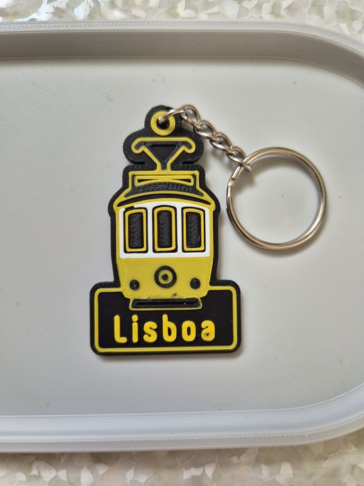 Lembrança Souvenir Porta Chaves Eletrico Elevador de Lisboa