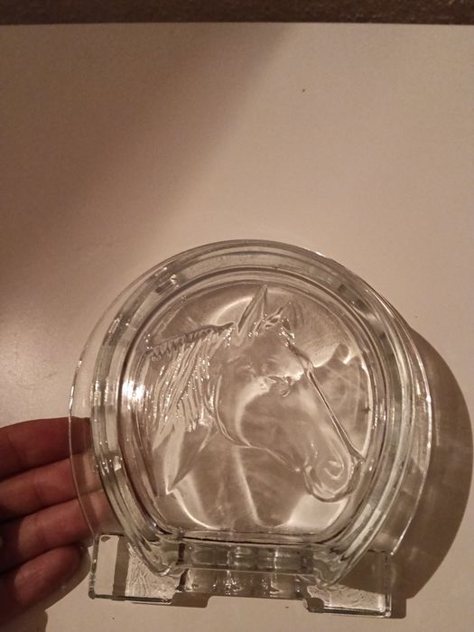 Cinzeiro ferradura cavalo