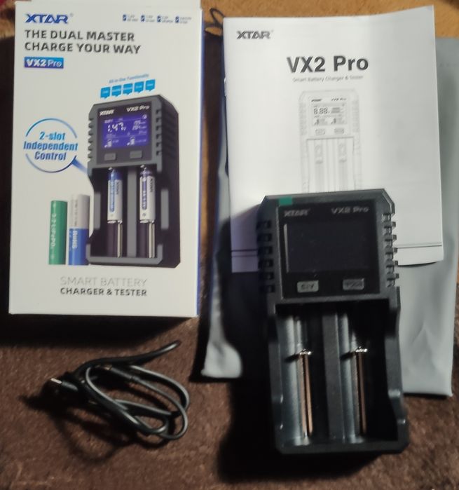 Зарядний пристрій XTAR VX2Pro