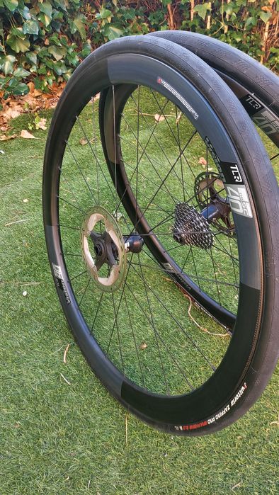 Rodas de Estrada Carbono Vision SC 40 DB TLR