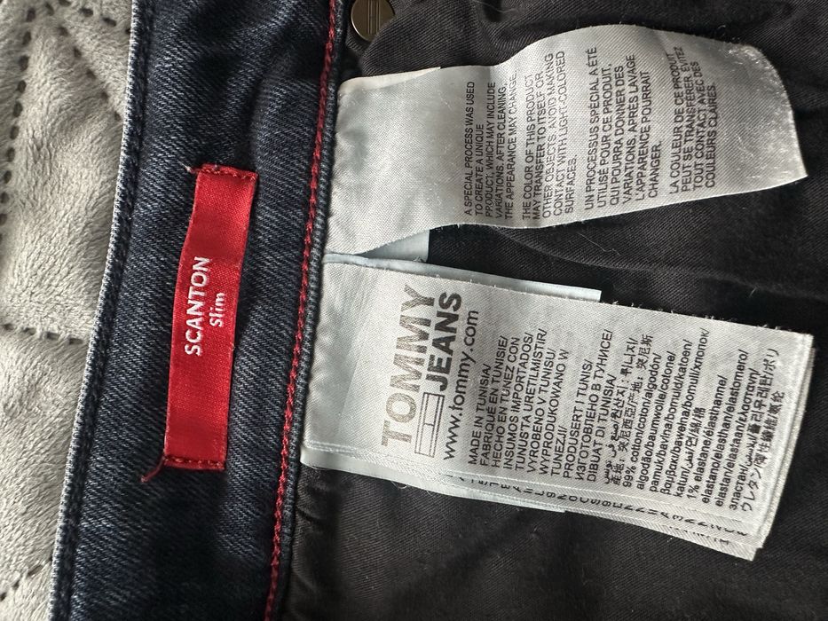 Джинси чоловічі TOMMY HILFIGER SCANTON Slim 32/32 як нові