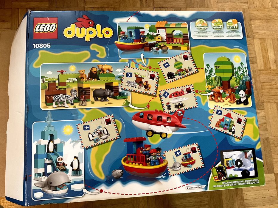 Lego duplo 10805 dookoła świata
