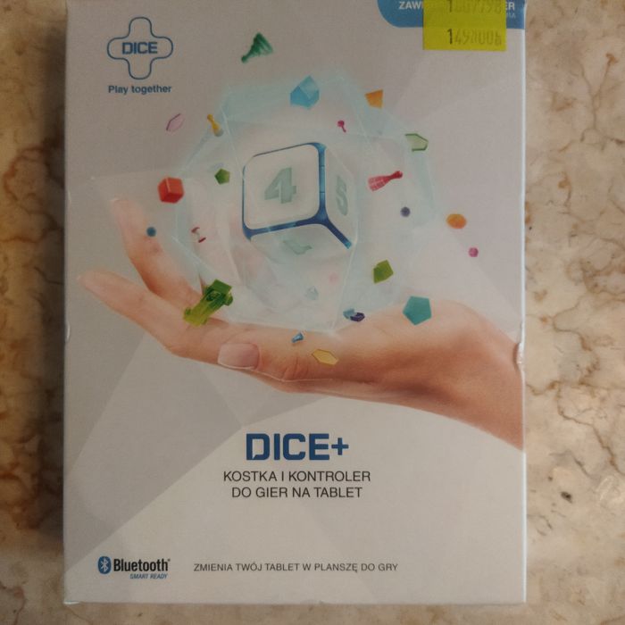 Kostka kontroler do gier na tablet Dice+