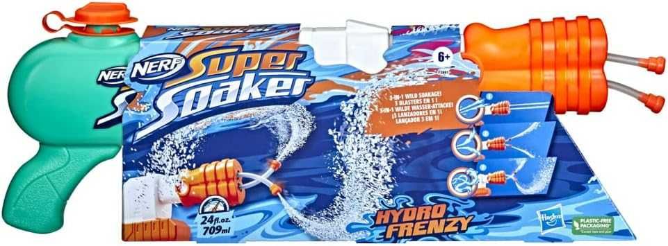 Водний бластер Нерф Hasbro Nerf Super Soaker Hydro Frenzy