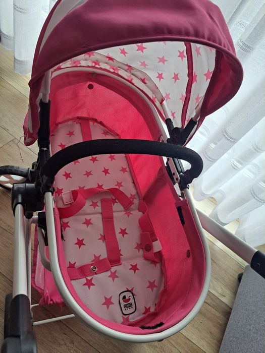 Wózek  dla lalek 2w1