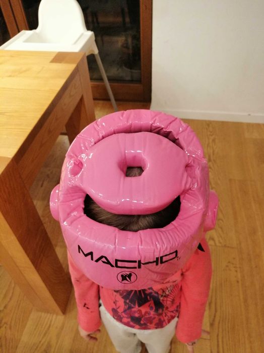 Macho Dyna Headgear kask taekwondo sporty walki dziecięcy oryginał
