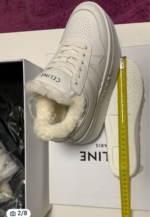 Buty białe, icieplane CELINE