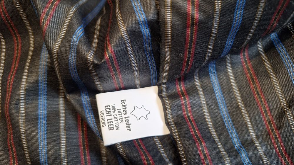 Кожаная куртка HIDEPARK. M.