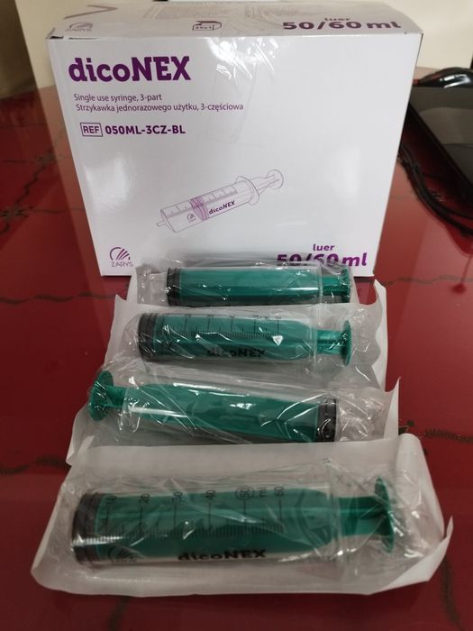 Strzykawka iniekcyjna 50ml 29szt