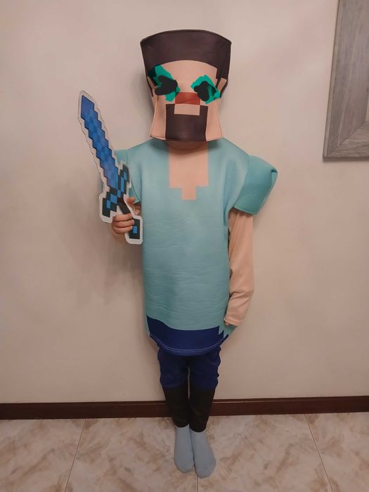 Fato Steve Minecraft