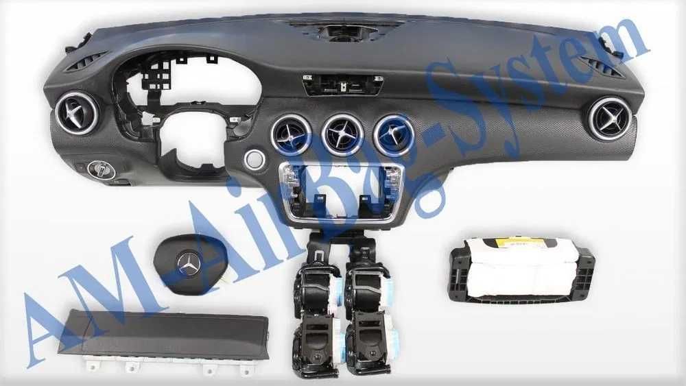 Mercedes CLA W117 Deska Rozdzielcza Poduszki Pasy AirBag Konsola Kokpit Pulpit Regeneracja Naprawa