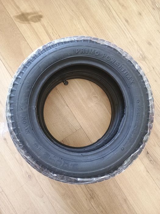2 Opony 3.00-8 PR1MO POWERTRAX wózek inwalidzki towarowy