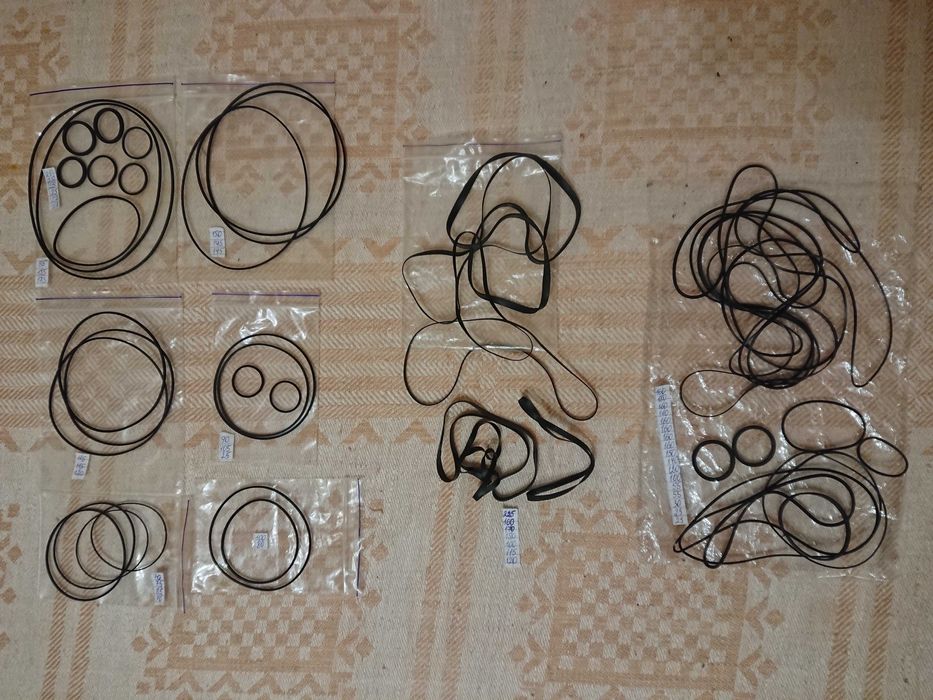 Запчасти радиодетали,разъёмы,шнуры,элем.ЛПМ,пассики,др