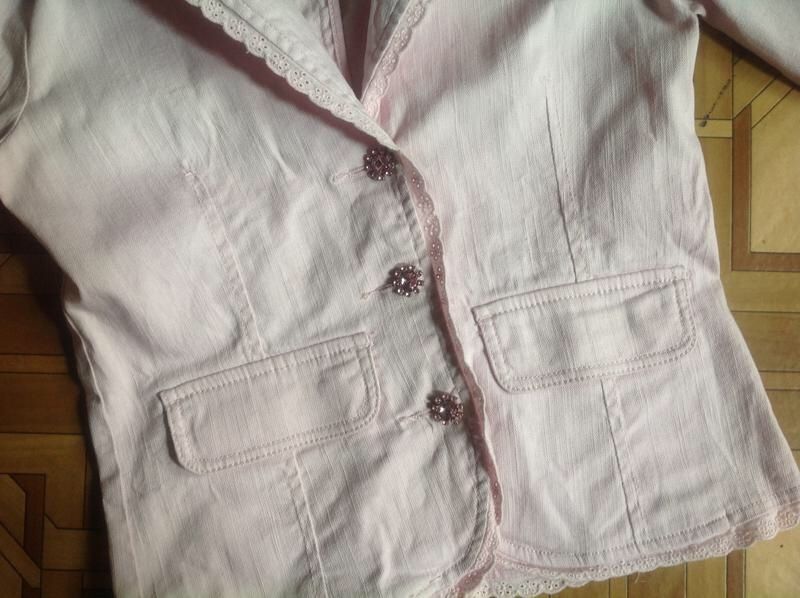 Пиджак джинсовый