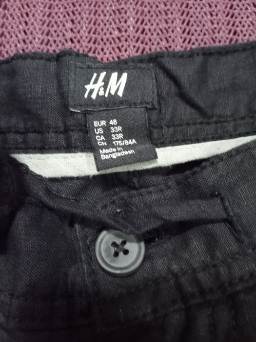 Штани чоловічі лляні H&M
