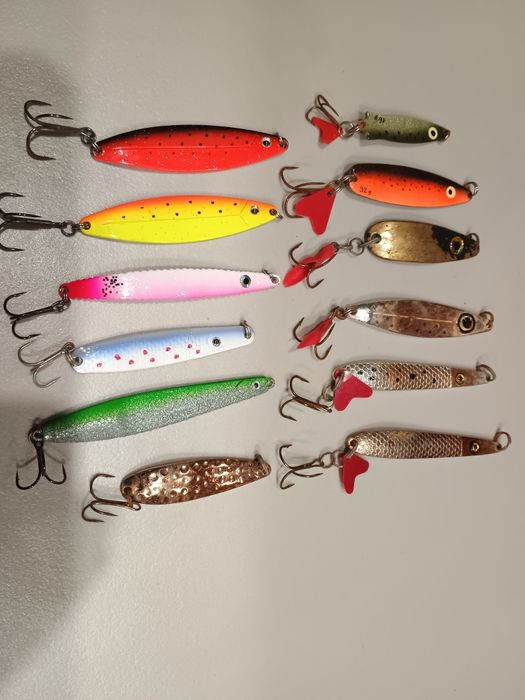 Przynęty na morską troć zestaw