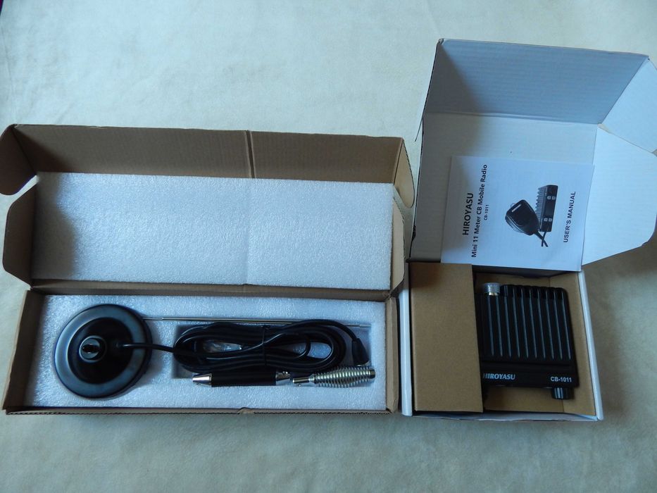 CB радиостанция 27 МГц. HIROYASU CB-1011 + Антенна.